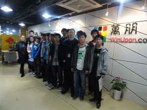7校企合作：学生到浙大万鹏有限公司参观学习